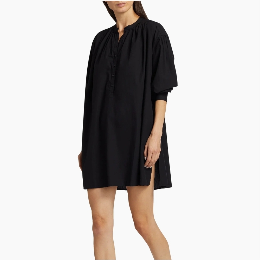 NWT Nili Lotan Black Najam Short Dress Sz S